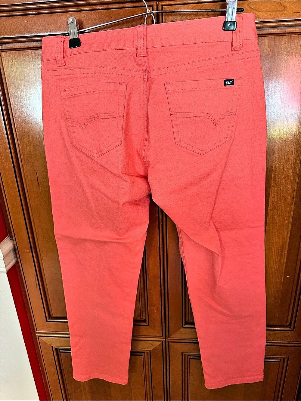 vineyard vines Skinny Jeans in Coral Pink Size 4 - Picture 2 of 4